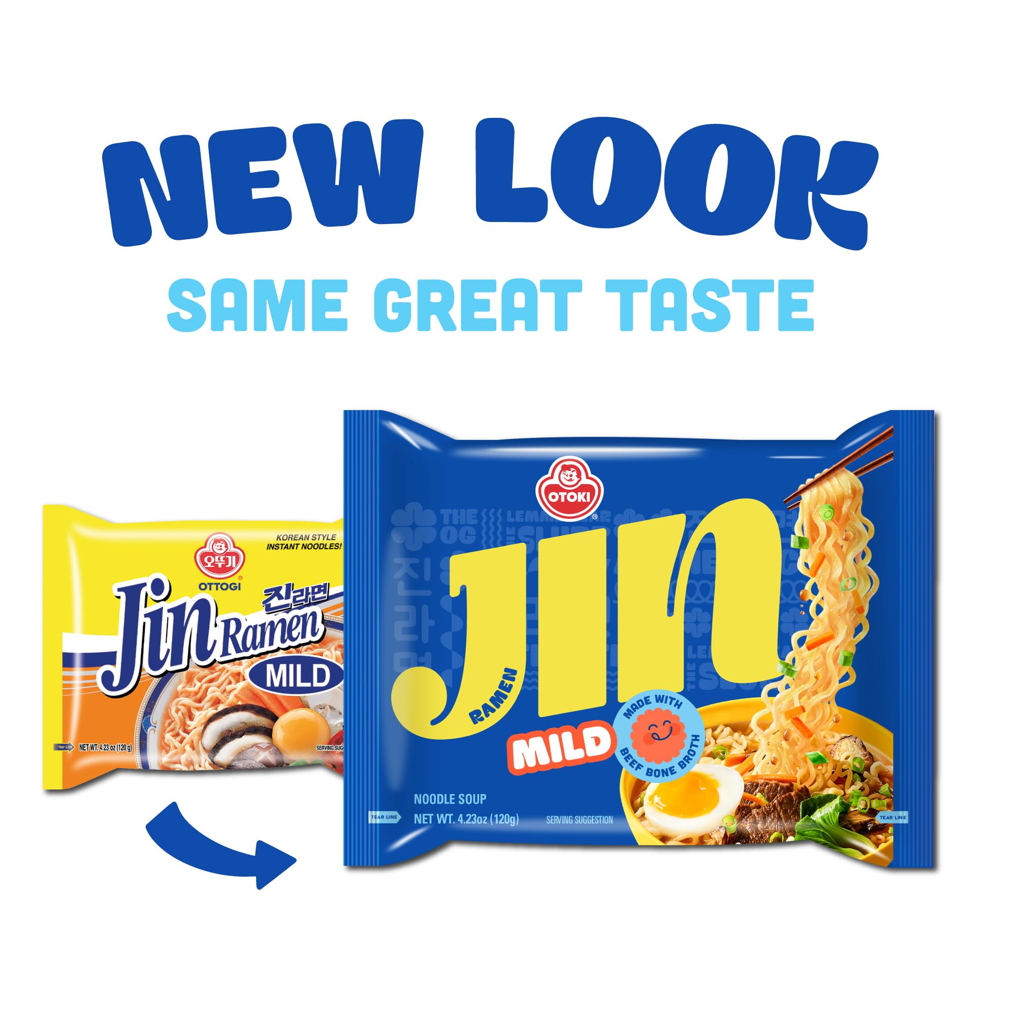OTOKI Jin Ramen ingredients emphasizing authentic Korean flavor