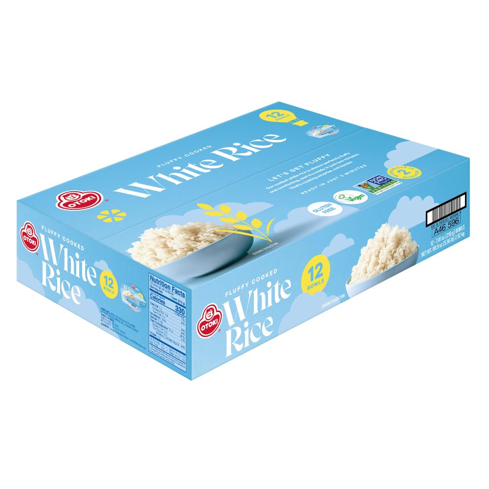 OTOKI ready-to-eat rice bowls lined up for quick meals and easy cleanup.