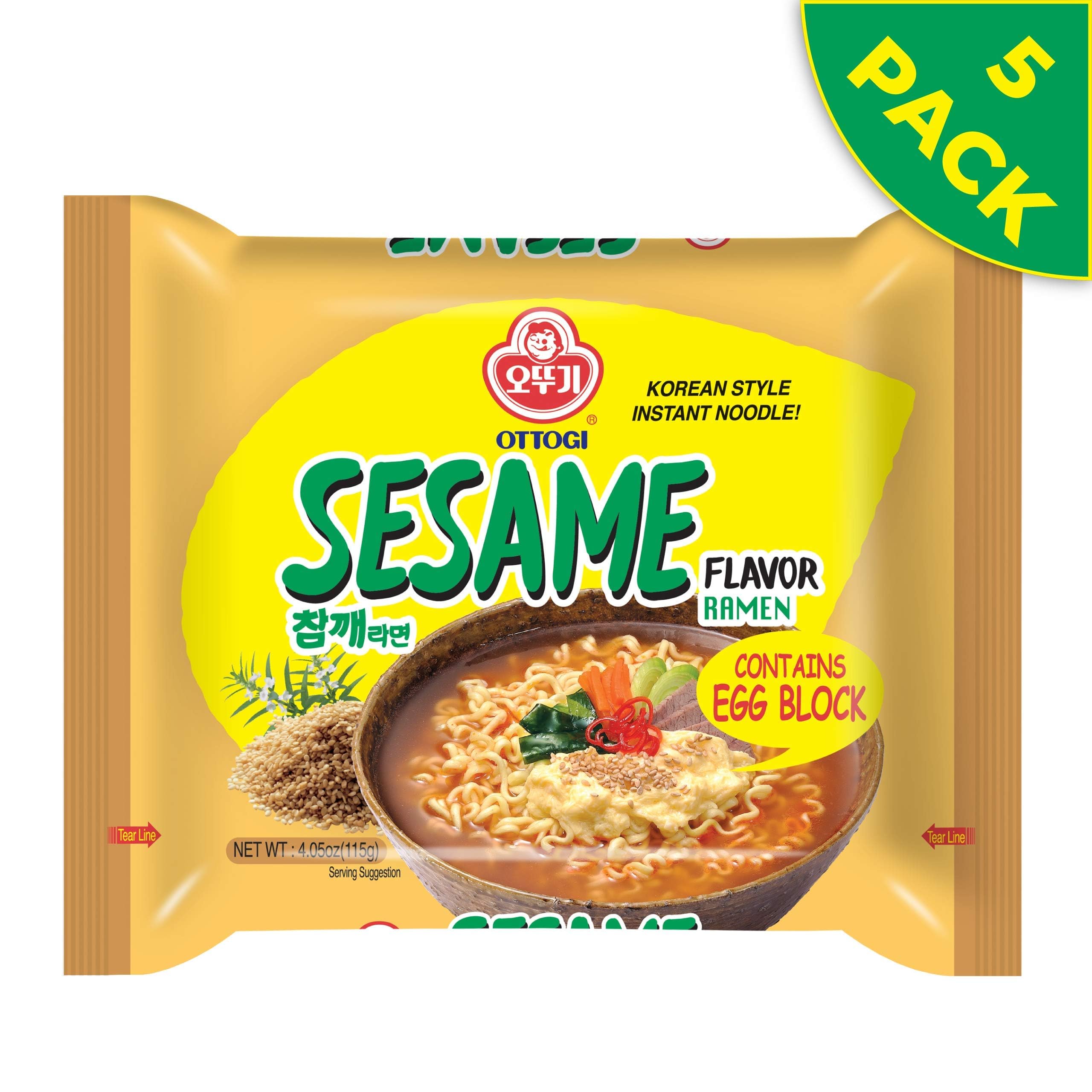OTOKI Ottogi 5-pack ramen, convenient value for busy days