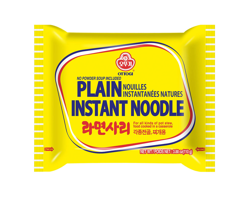 OTOKI Ottogi plain instant noodle pack showing convenient sachets for quick meals.