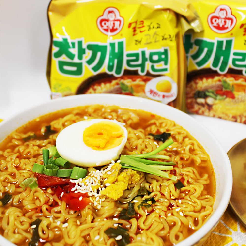 OTOKI Ottogi ramen served on plate, perfect for sharing
