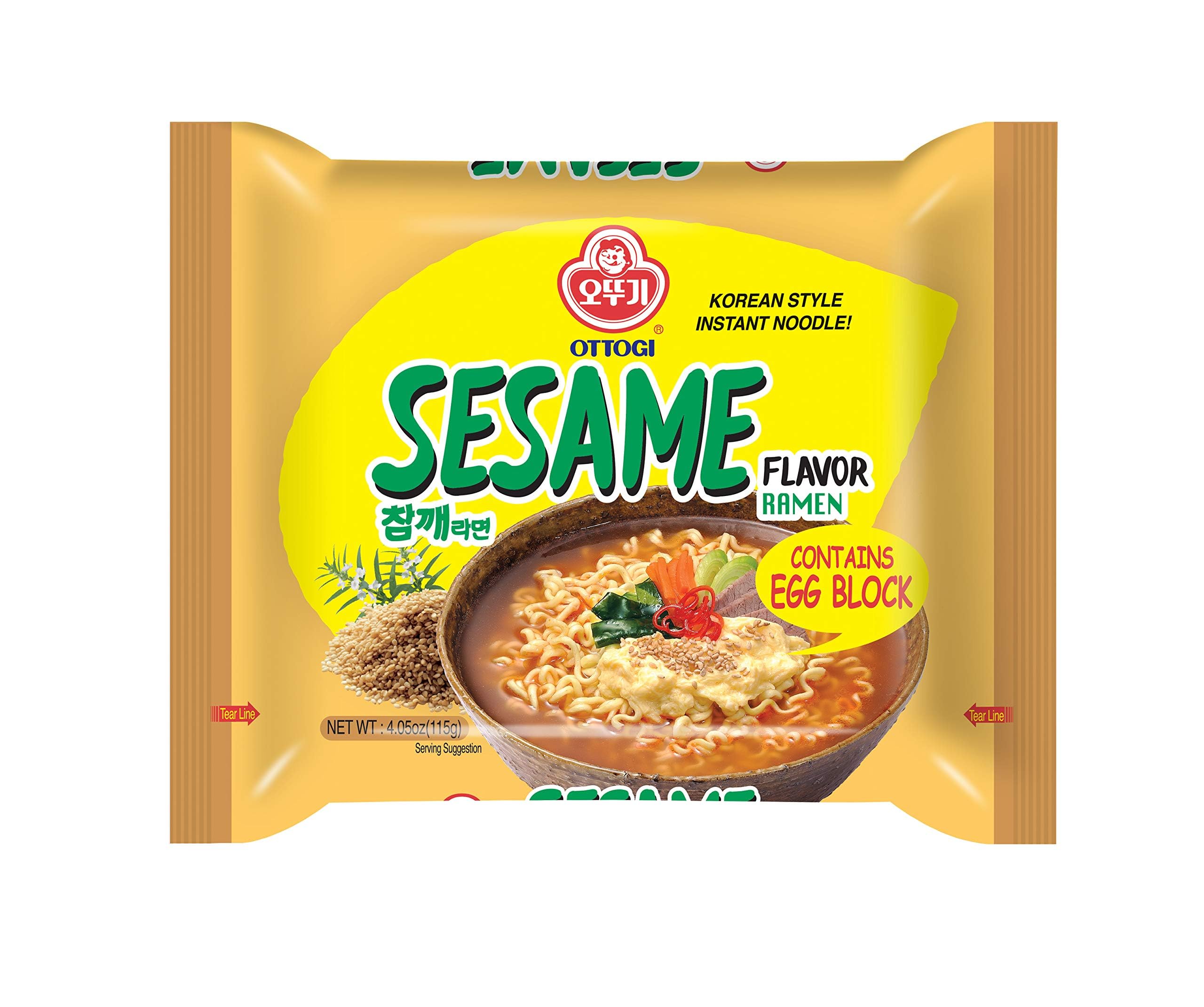 OTOKI Ottogi spicy sesame ramen broth close-up, inviting comfort for quick meals