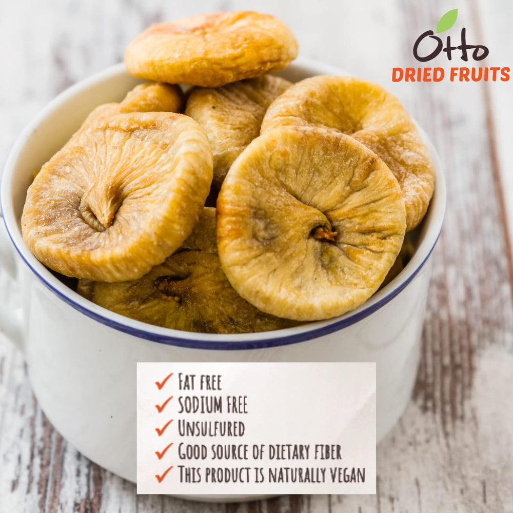 Ottonuts Turkish figs pack front, halal and vegan-friendly snack from Turkey