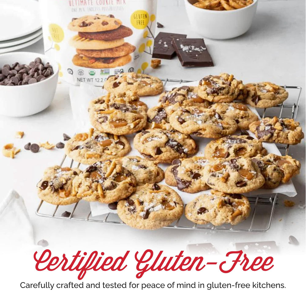 Otto's Naturals dough in bowl ready for vegan cookies