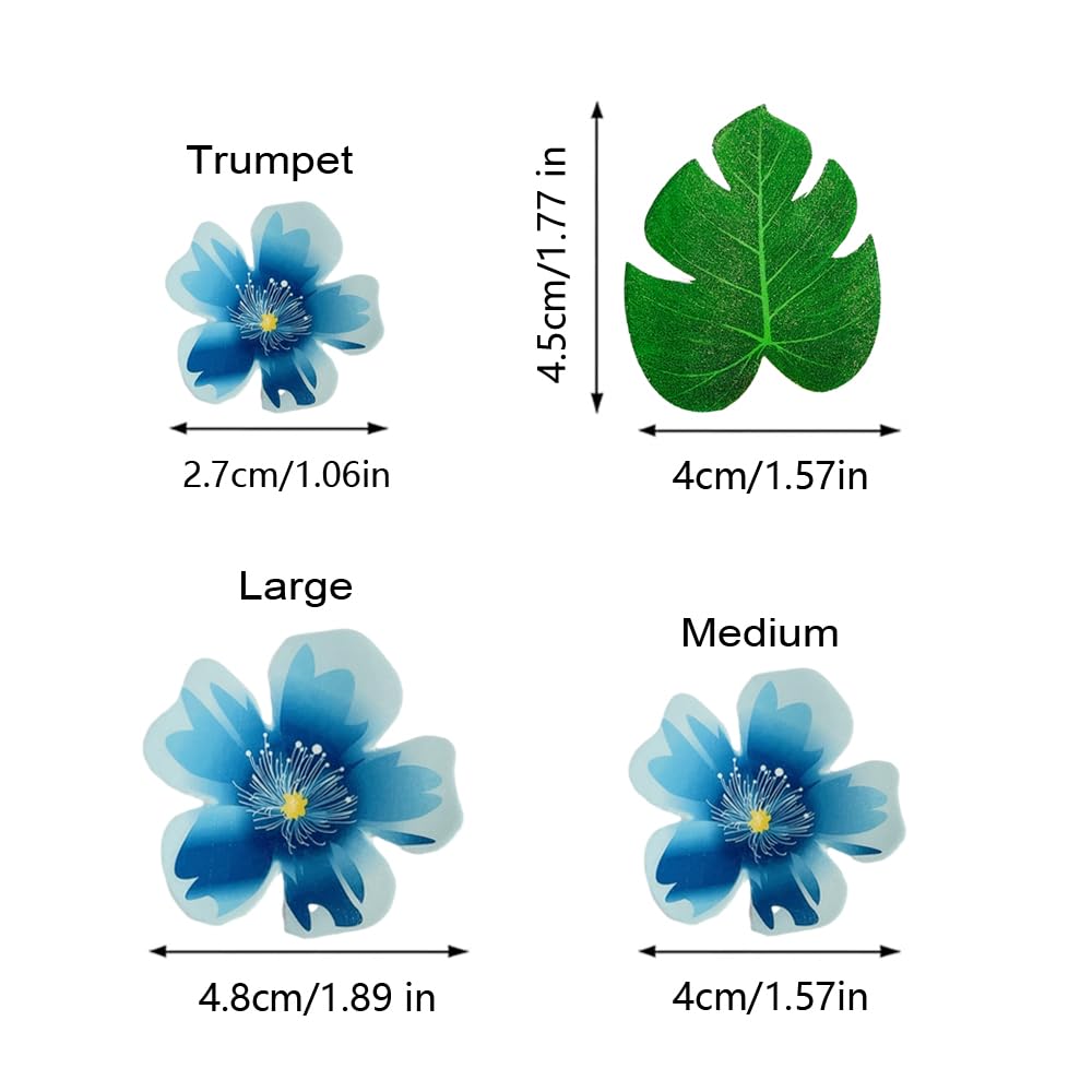 OUPUPA edible flower decorations add tropical charm to cupcakes