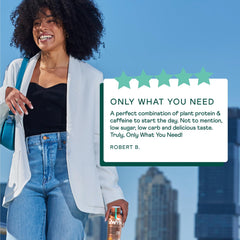 OWYN gluten dairy soy free packaging communicates allergen-friendly nutrition for wellness-minded shoppers