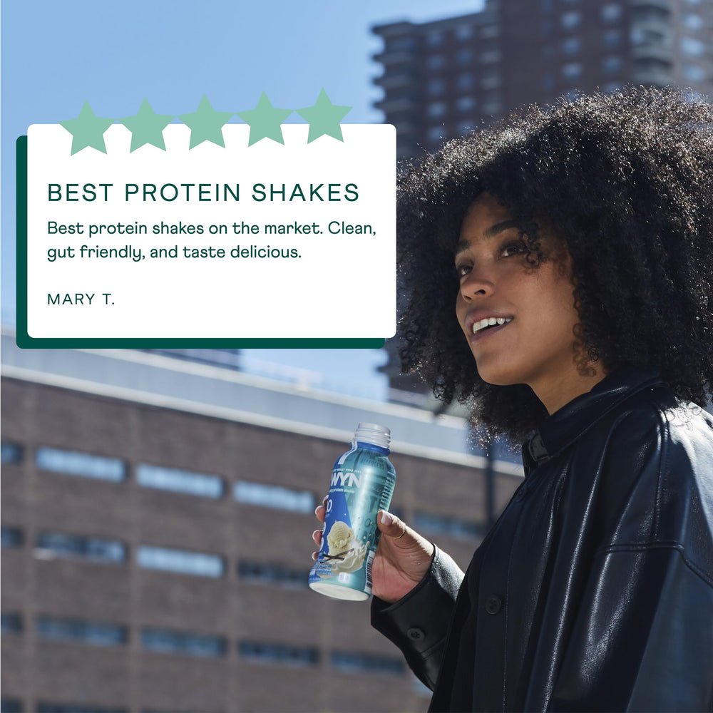 OWYN variety-pack box: convenient 12-count, shelf-stable choice.