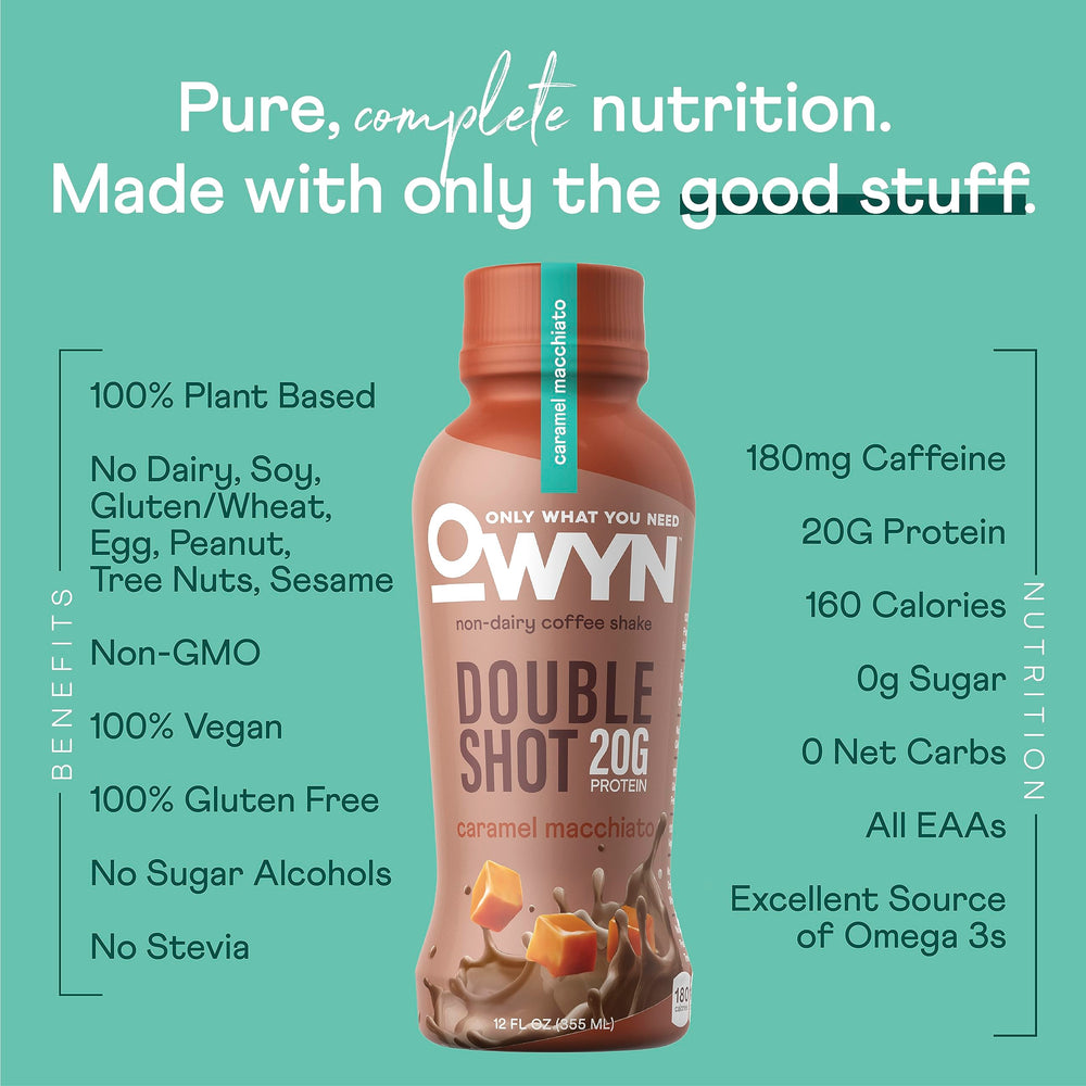 OWYN vegan protein blend ingredients highlight complete amino acids for active lifestyles