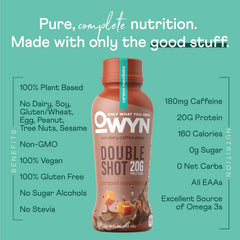 OWYN vegan protein blend ingredients highlight complete amino acids for active lifestyles