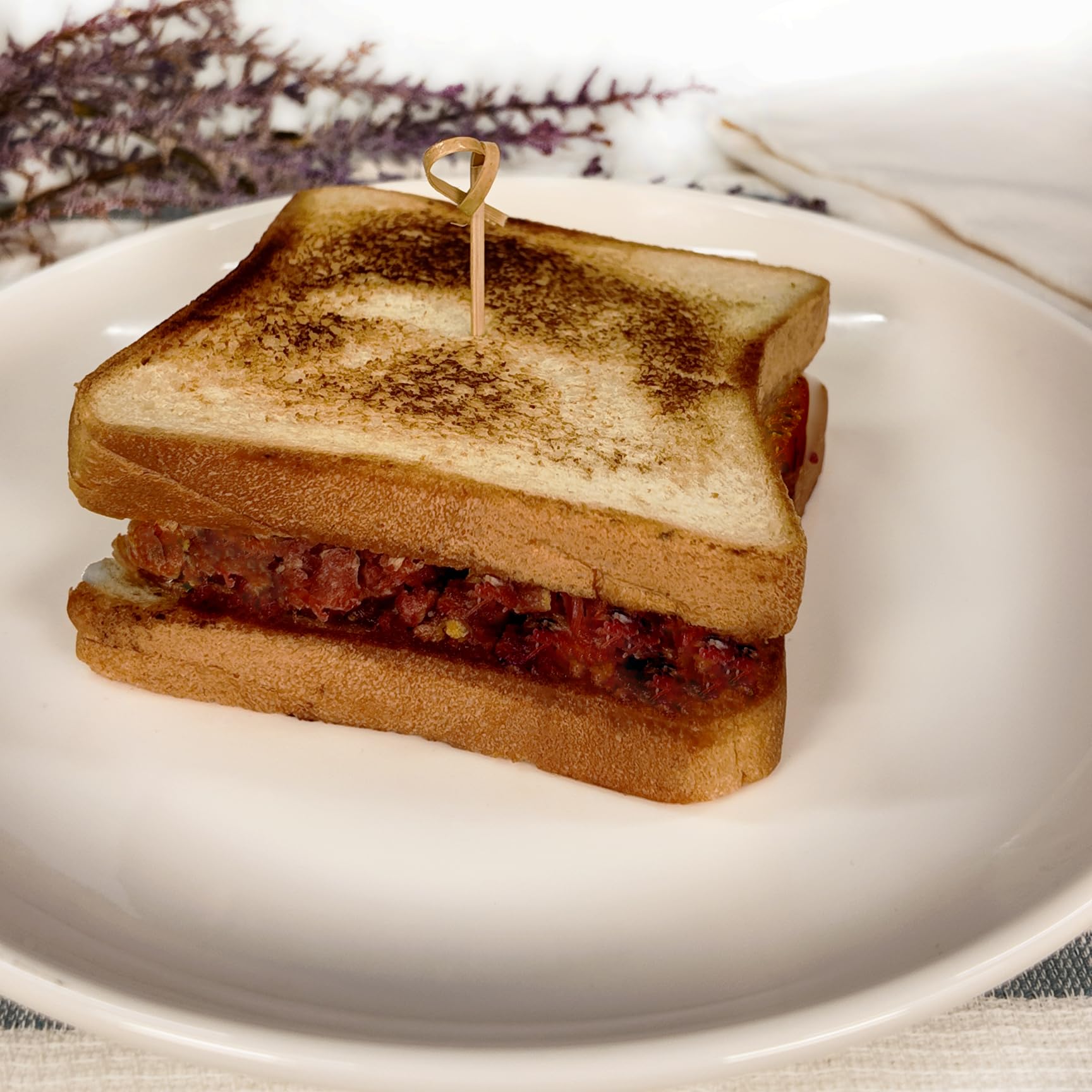 Ox & Palm ingredients label highlights simple beef, water, salt as core ingredients.