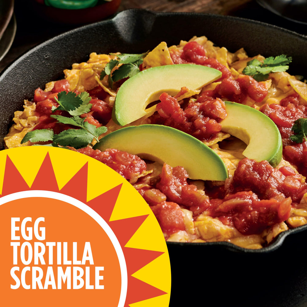 Pace Chunky Mild Salsa as taco topping adds mild heat and flavor.