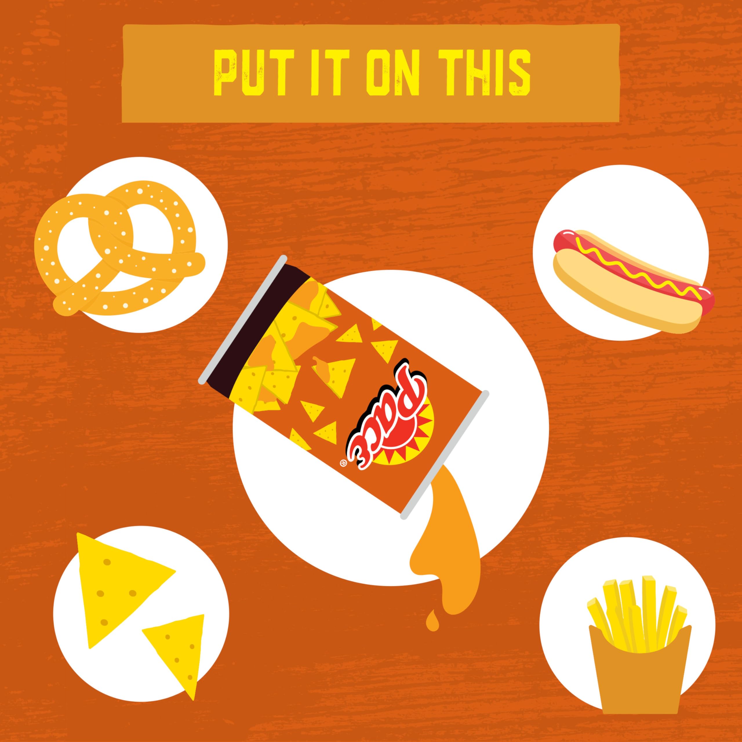 Pace Nacho Cheese Sauce topping-tacos scene for tacos and enchiladas