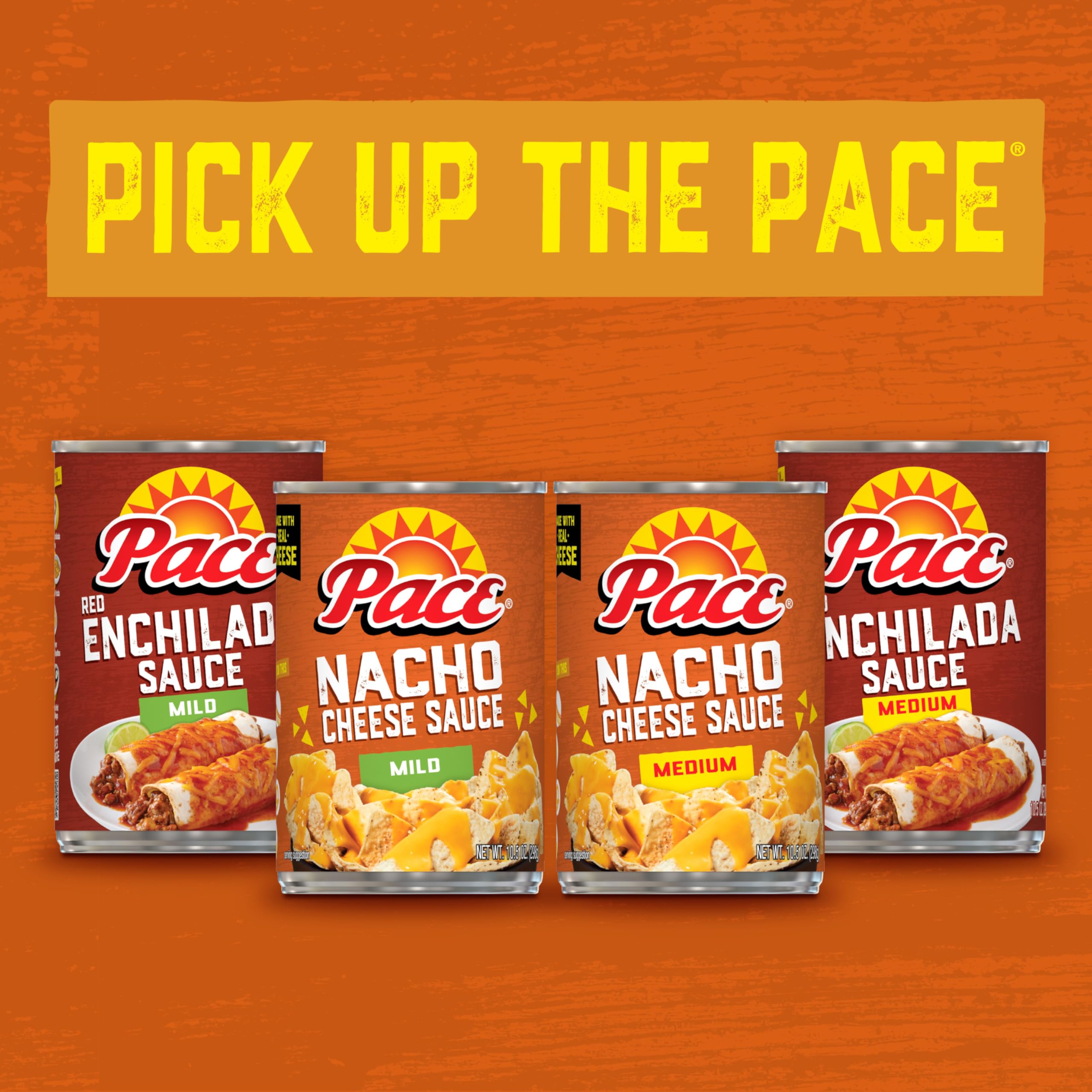 Pace packaging-label-nacho-sauce close-up shows trusted brand for confident shopping