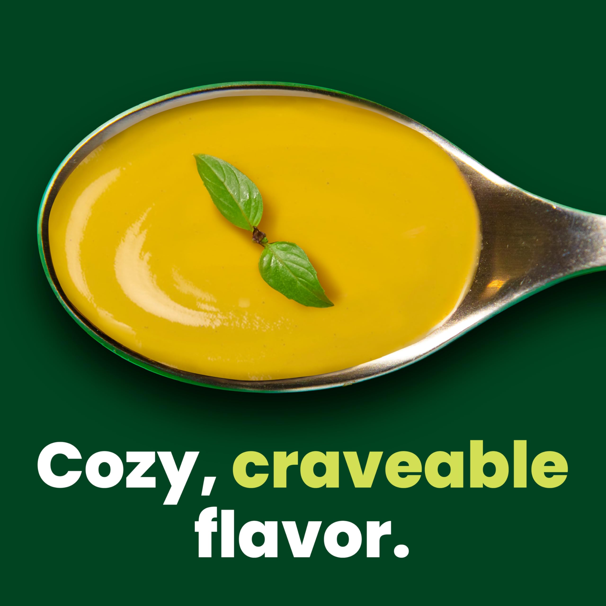 Pacific Foods Organic Cashew Ginger Soup label close-up.