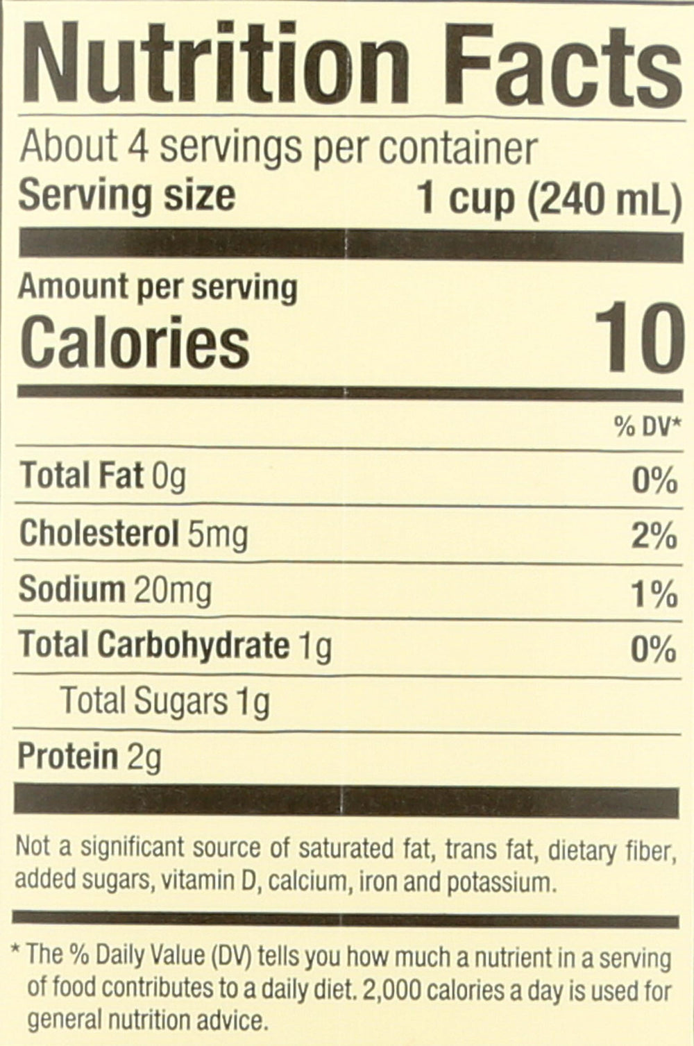 Pacific Foods Organic Free Range Chicken Broth back label notes gluten-free and fat-free features