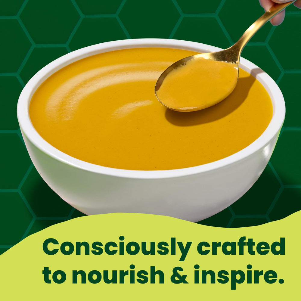 USDA Organic label on Pacific Foods soup.
