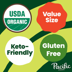 Ingredient panel shows non-GMO and gluten-free attributes.