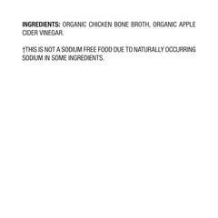 Pacific Foods Organic Unsalted Chicken Bone Broth carton front for quick cooking