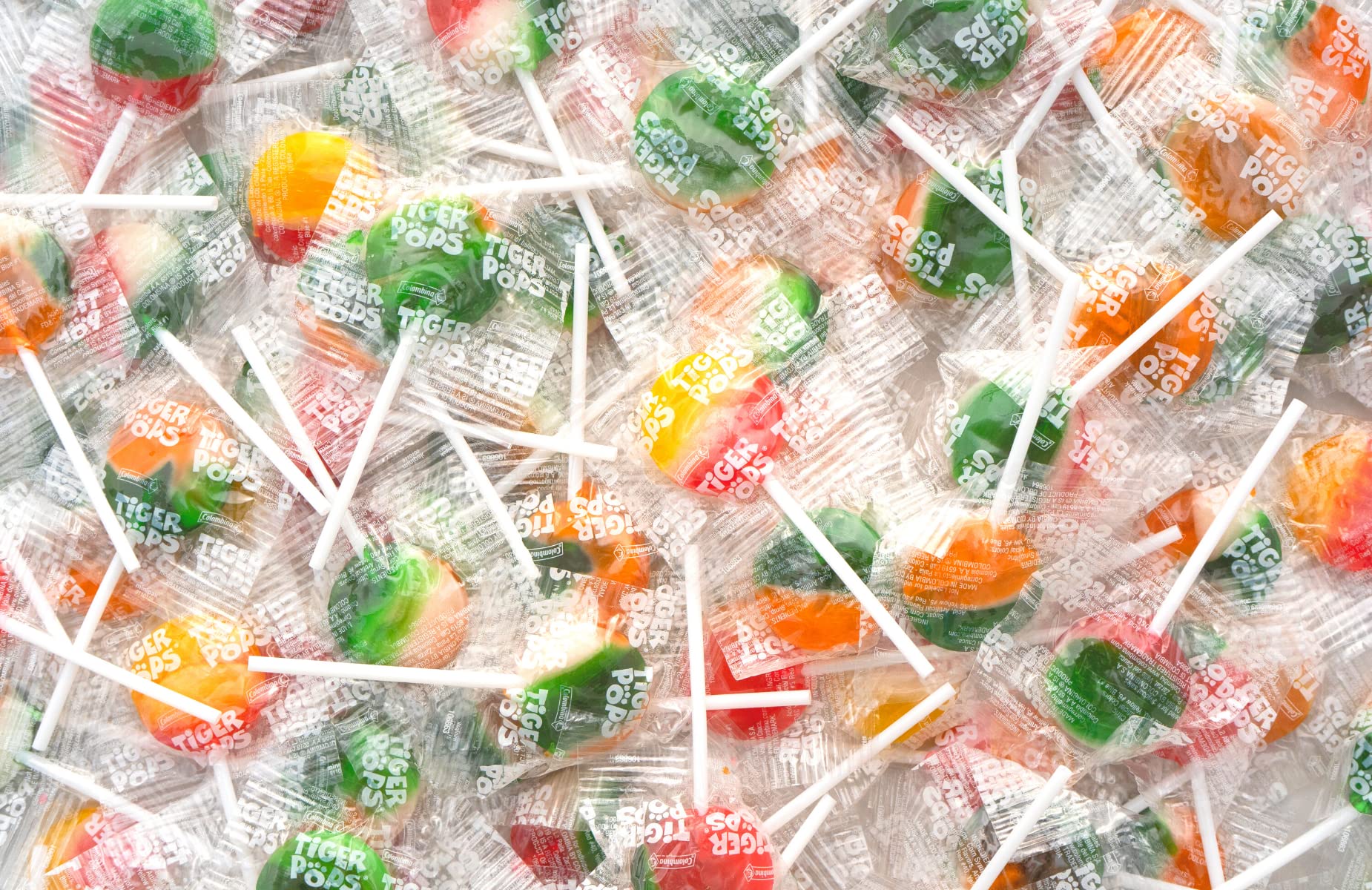 Package with Care Snack Co 5 lb box of assorted fruit lollipops for events