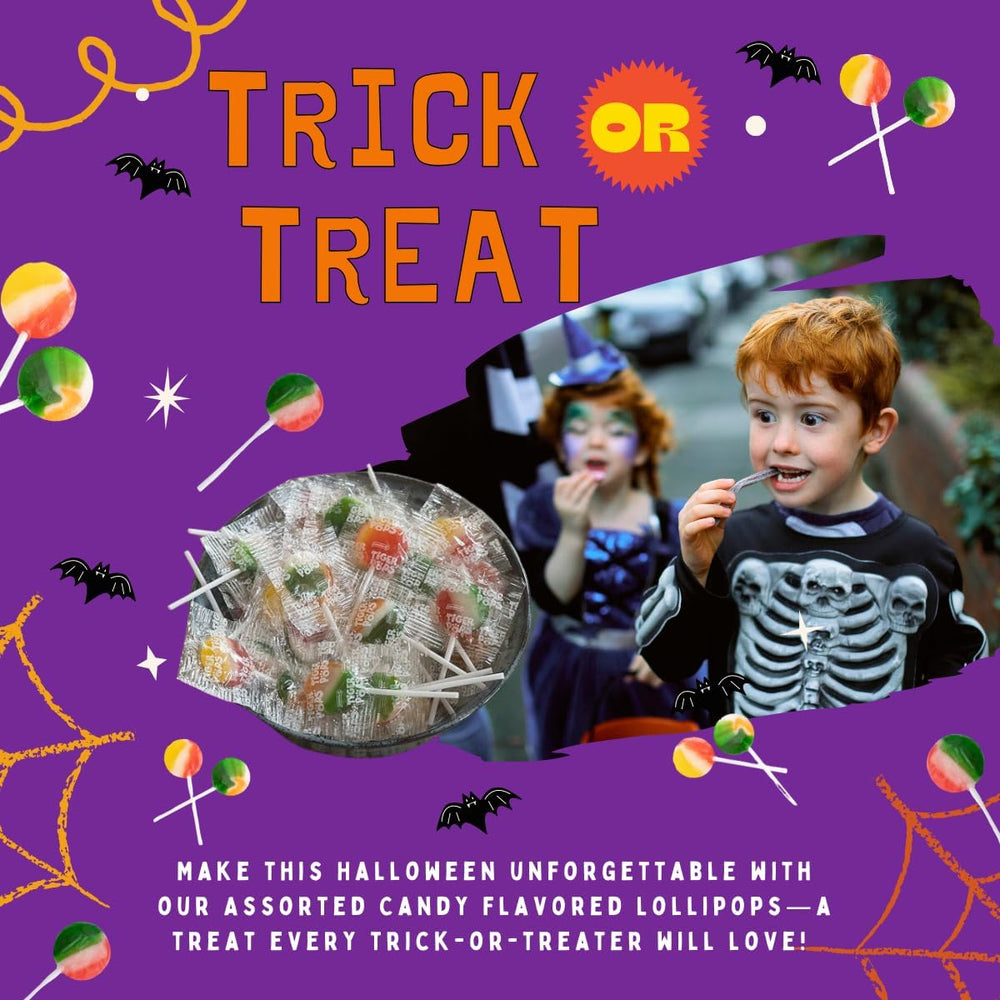 Package with Care Snack Co assorted fruit flavors lollipops ready for gatherings