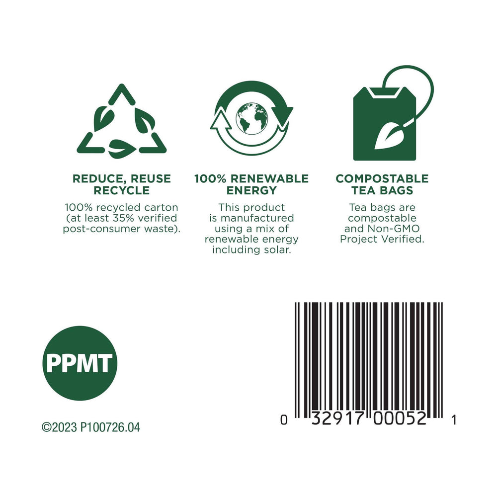 Traditional Medicinals peppermint tea box packaging for pantry or gifting.