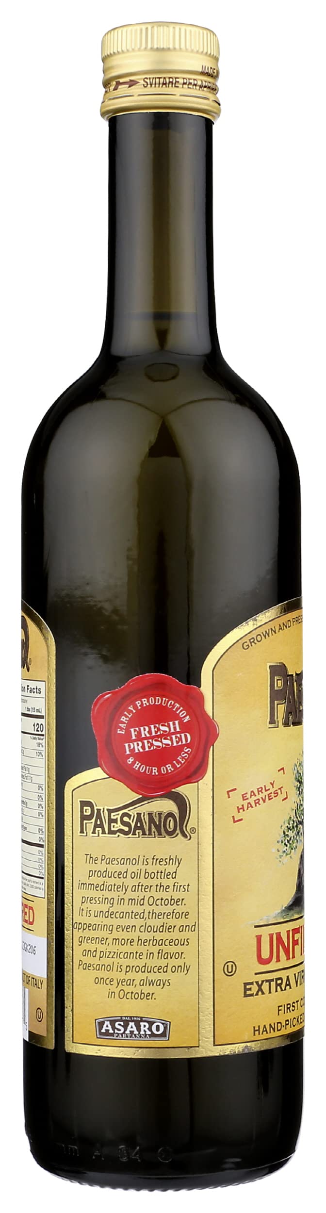 Paesanol gold medals banner signaling award-winning quality