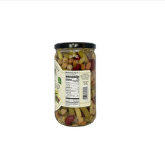 Paisley Farm Five Bean Salad serving bowl, tangy savory medley for quick, protein-packed meals.