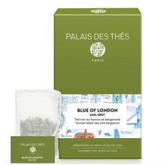 Palais des Thés Blue of London Earl Grey tea bags for quick premium ritual