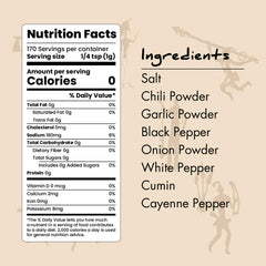 Paleo Powder All Purpose Seasoning pour over roasted vegetables for savory depth.