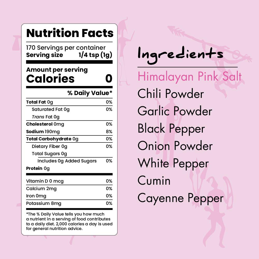 Paleo Powder Himalayan salt pour highlights mineral-rich seasoning for grilled dishes.