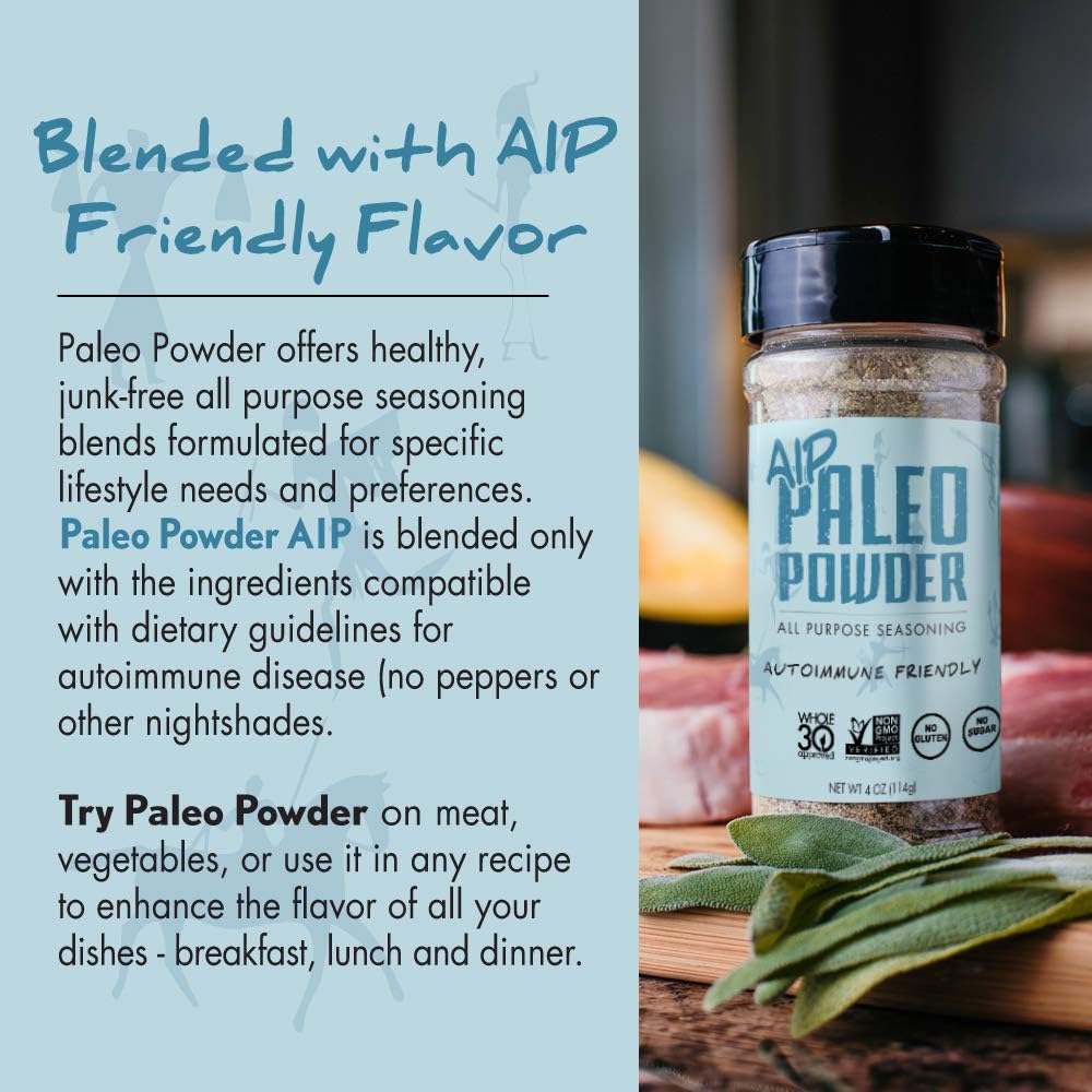 Paleo Powder seasoned vegetables dish demonstrates quick, flavorful sides