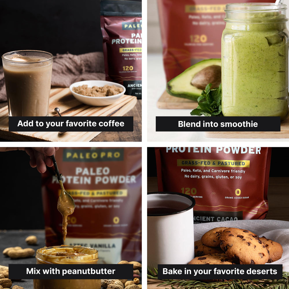 Paleo Pro Carnivore Complete beef-organs blend image underlines nose-to-tail nutrition.