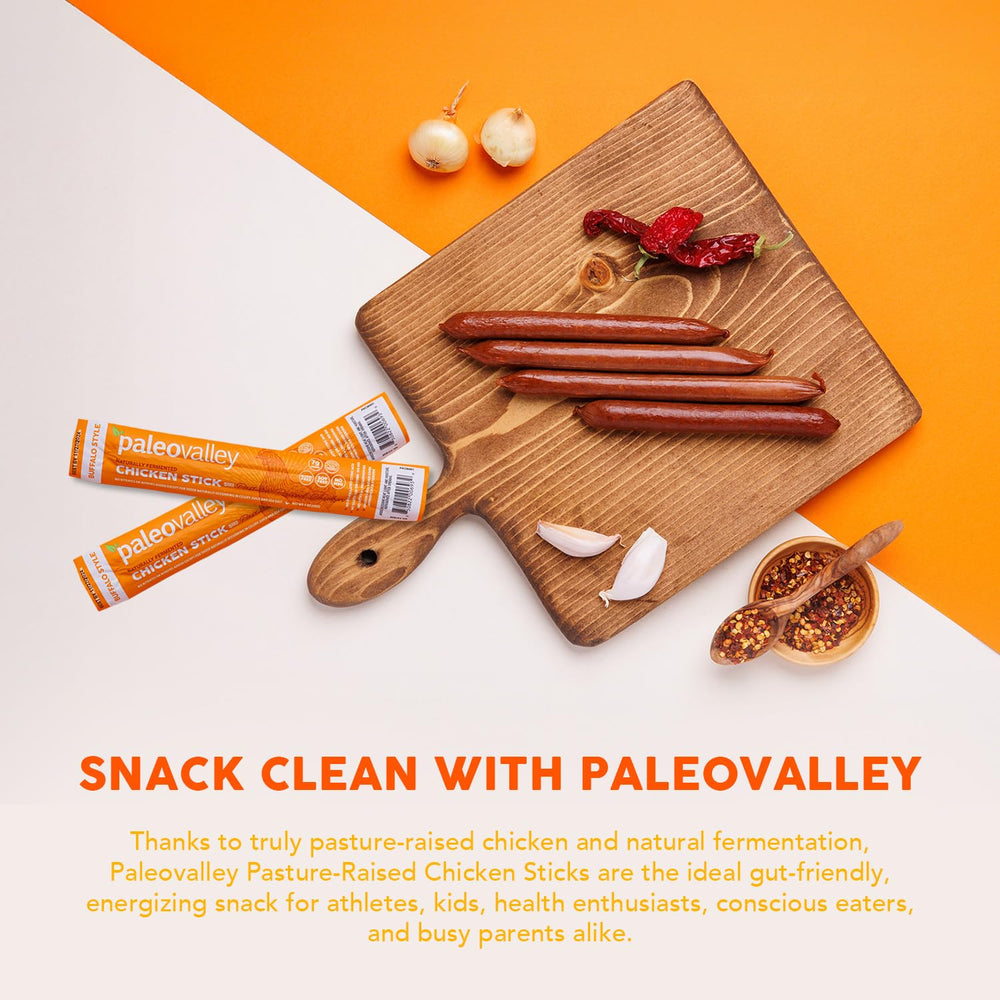 Paleovalley ingredients label close-up, straightforward real-food components