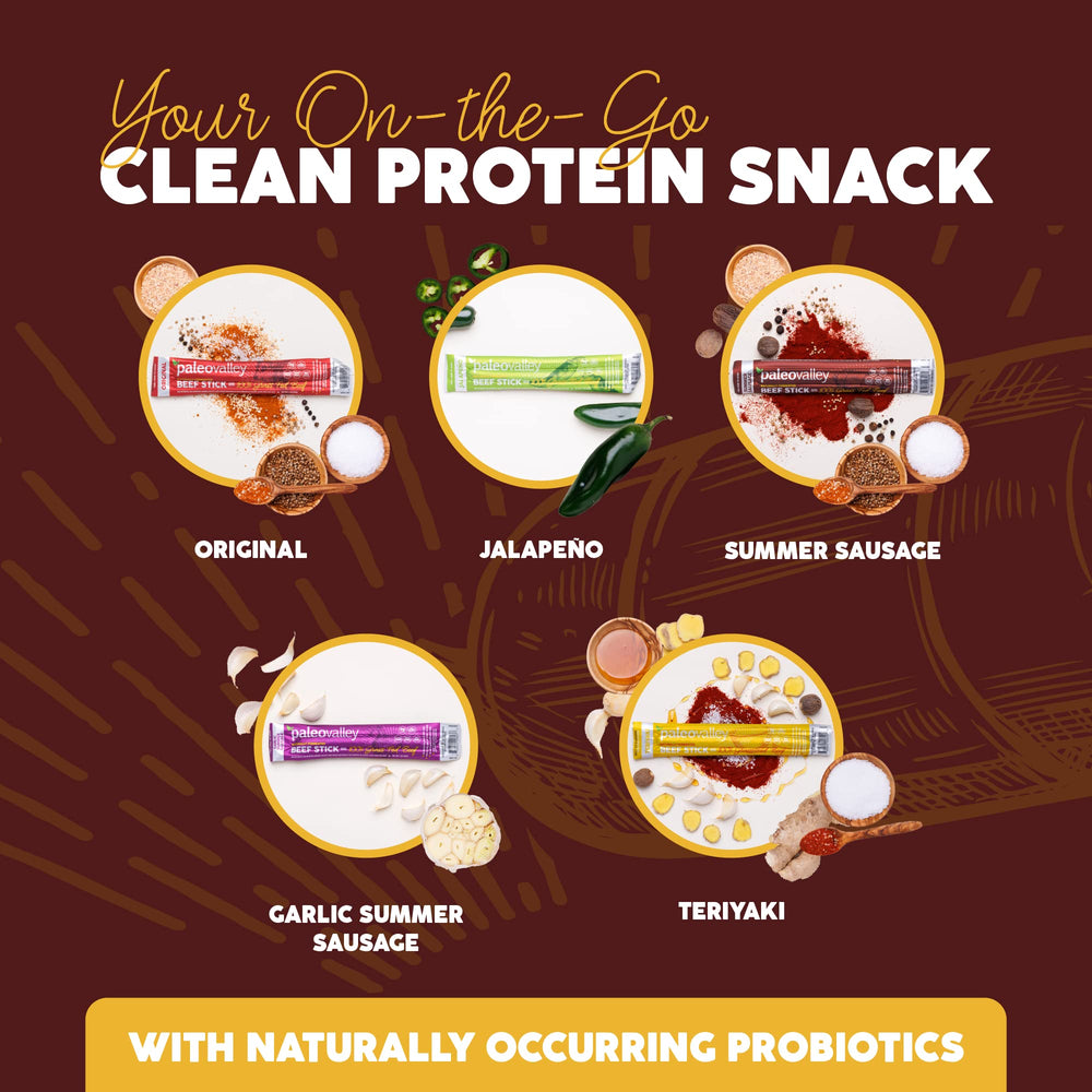 Paleovalley keto-friendly beef sticks fit into low-carb snack routines.