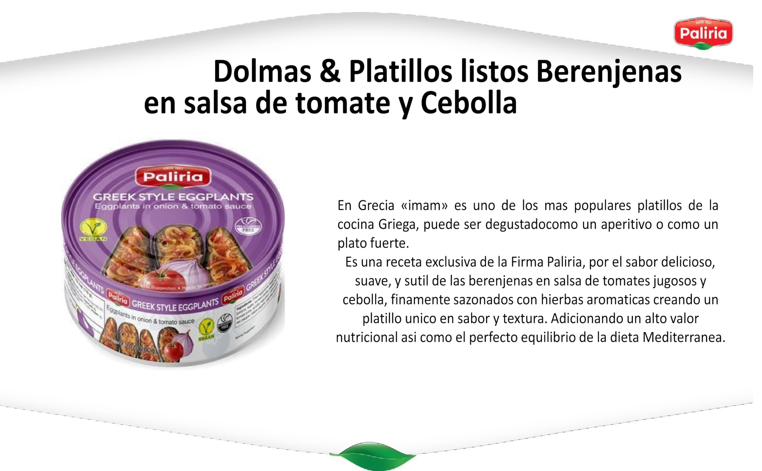 Palirria transparent jar reveals ingredients and texture