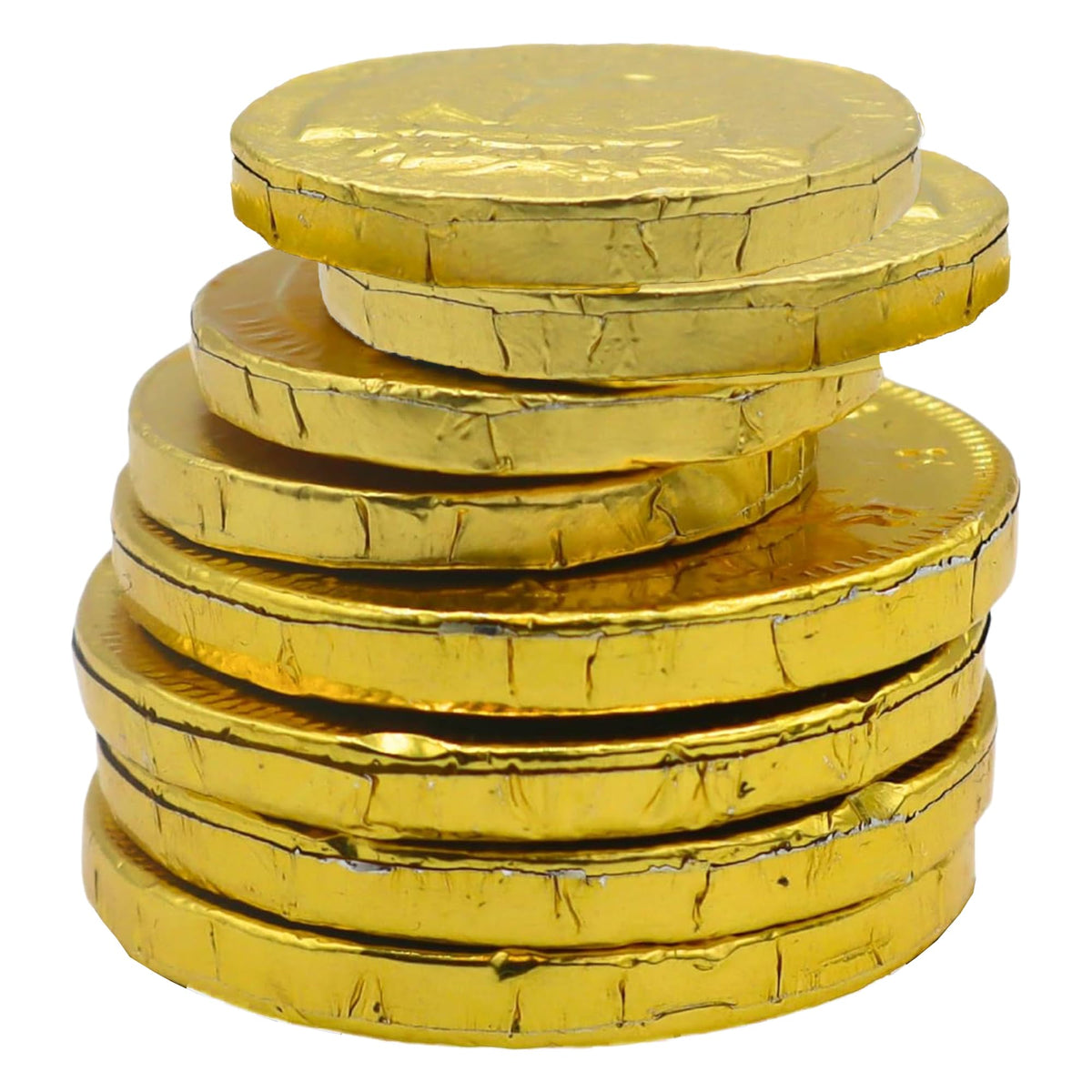PALMER chocolate coins in a gold foil pack, ideal for party favors and dessert decorating.