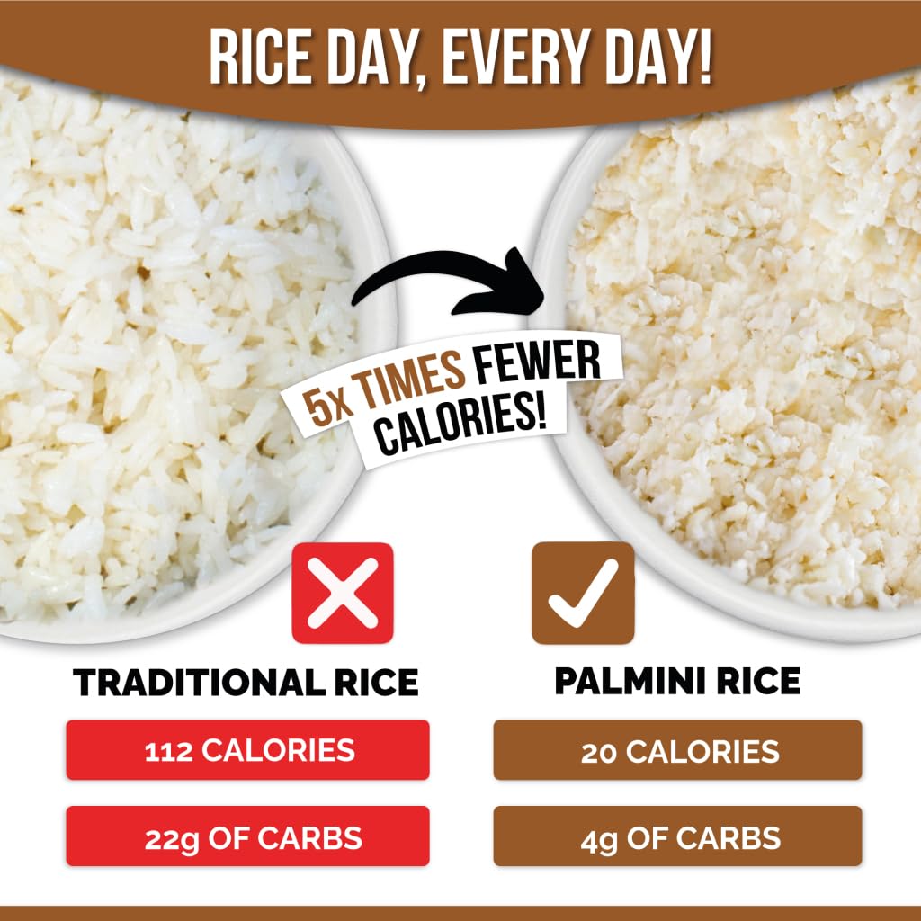 Palmini Rice gluten-free pantry staple supports versatile, light meals.