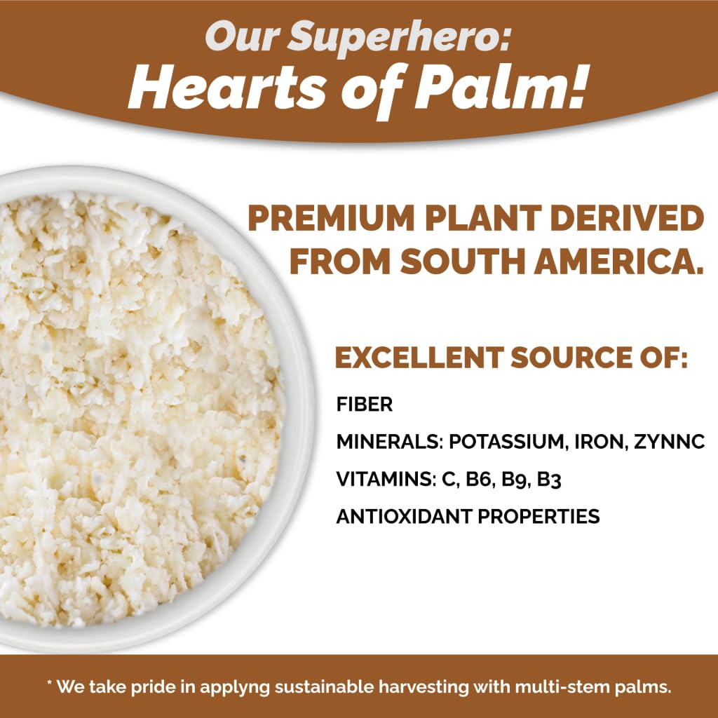 Palmini Rice low-calorie serving helps keep meals balanced.