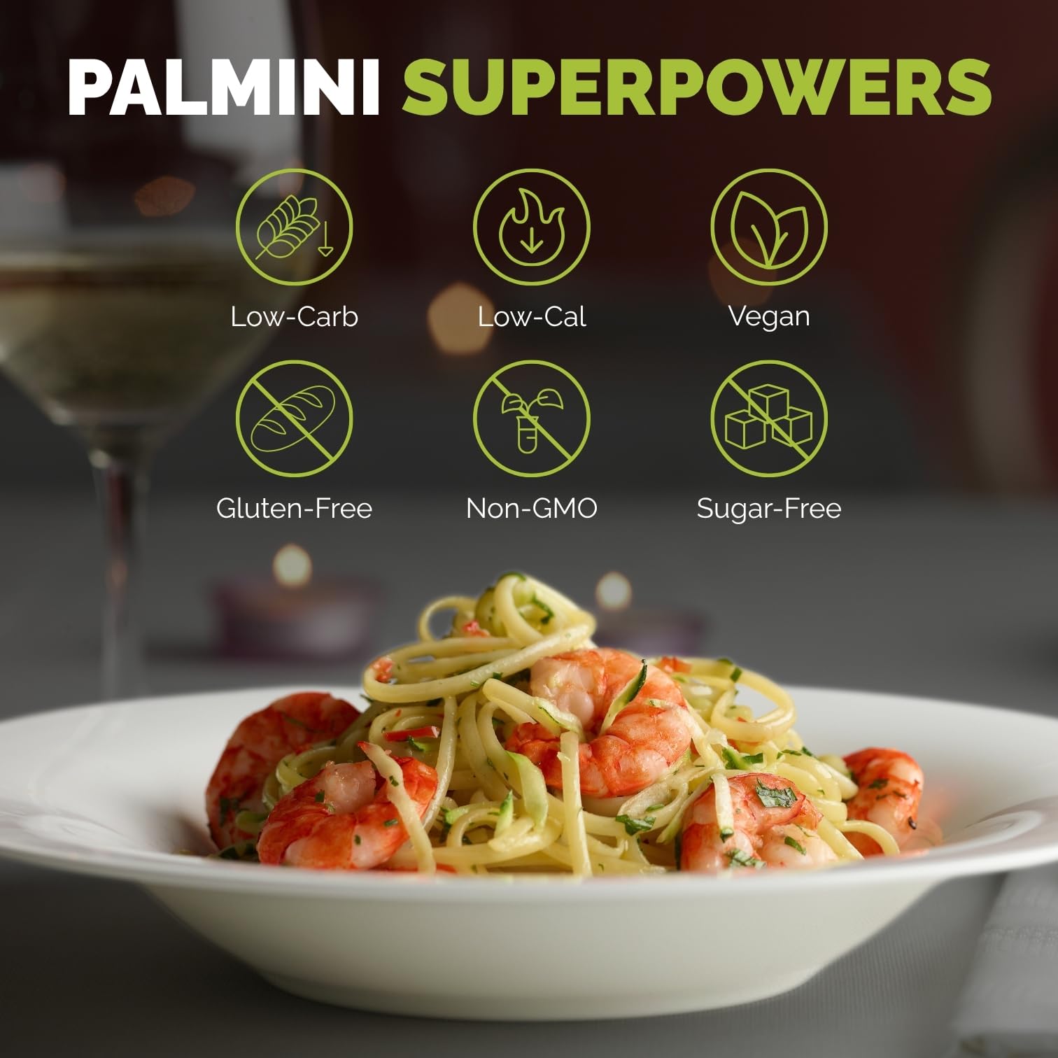 Palmini rice pouch, grain-free texture ideal for stir-fries.