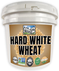 Palouse Brand hard white wheat berries for bulk storage and everyday cooking.