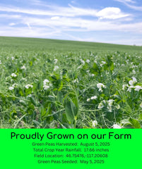 Palouse Brand Washington farm rows show authentic sourcing.