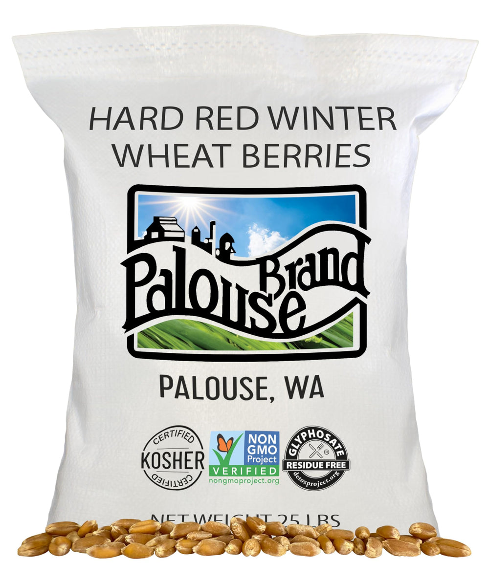 Palouse Brand wheat berries packaging showing freshness and quality for versatile pantry use