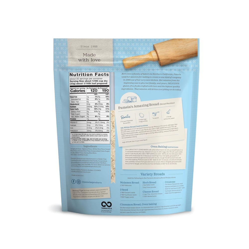 Oven aroma from Pamela's bread mix fills the kitchen with warm appeal