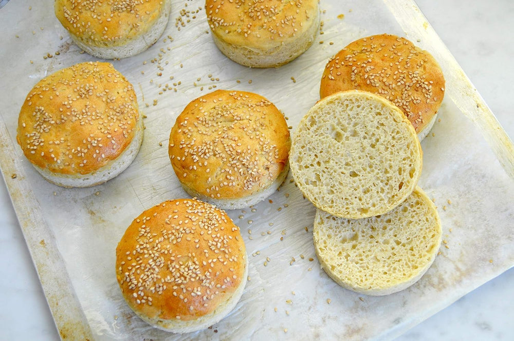 Soft crumb from Pamela's gluten-free mix makes everyday meals feel special