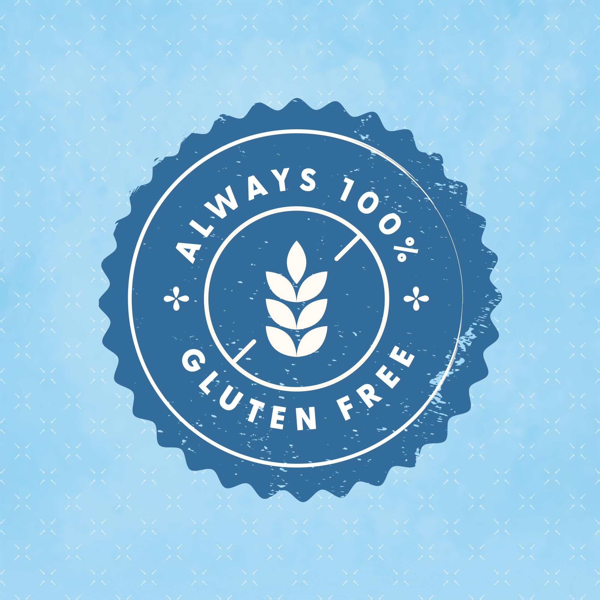 Pamela's gluten-free mix certifications label indicating GFCO and safety standards.