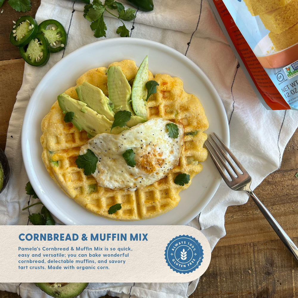Pamela's mix emphasizes no artificial additives for clean ingredients