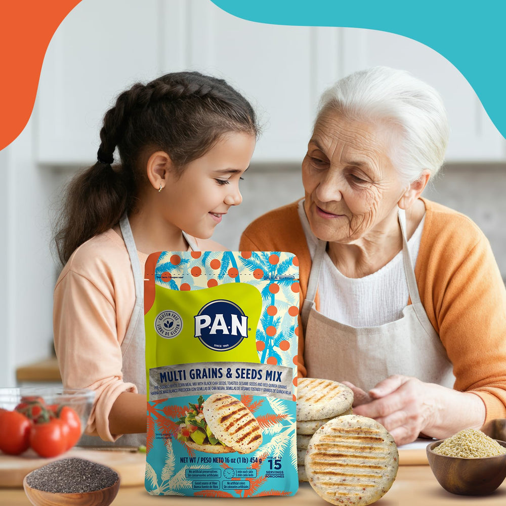 P.A.N. mix quinoa close-up shows extra protein and fiber.