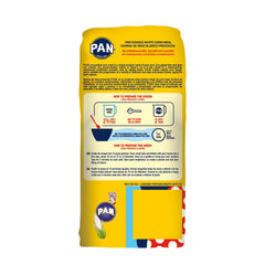 Hand kneading P.A.N. dough to form smooth corn dough