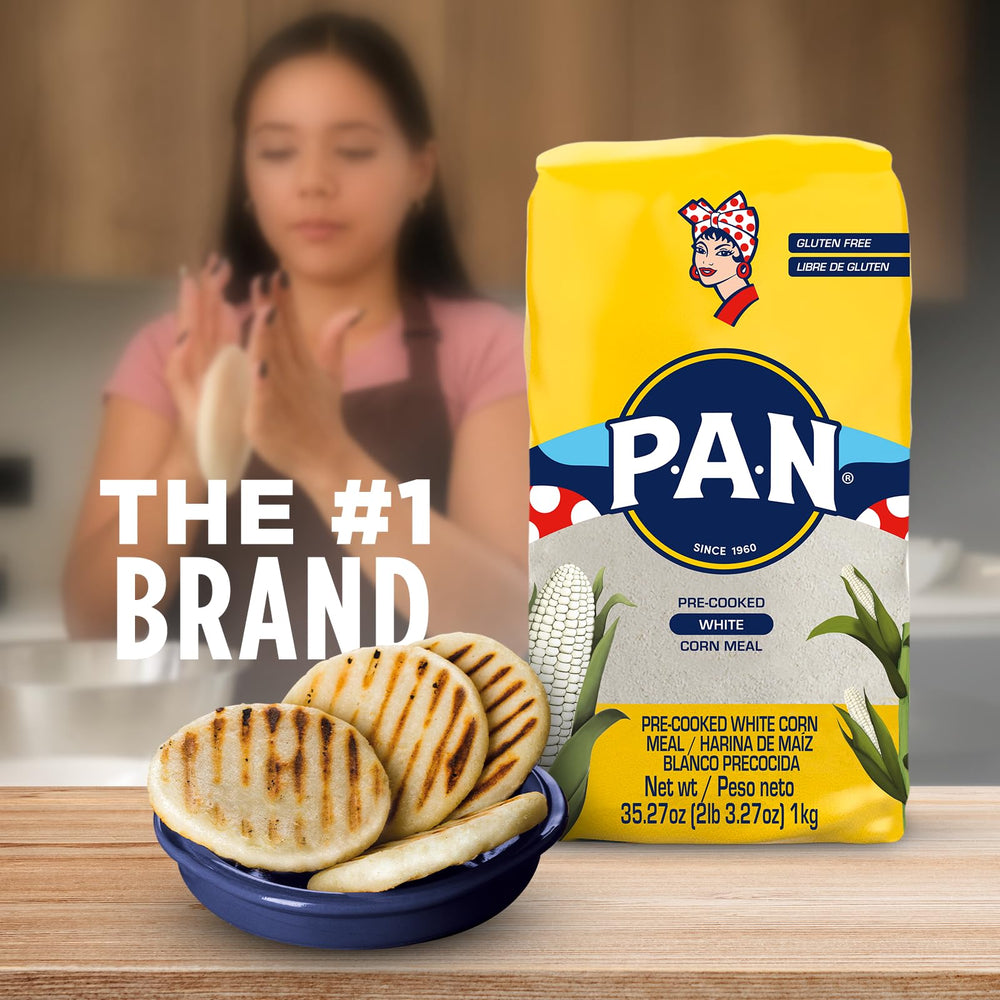 Label showing gluten-free and kosher notes on P.A.N. product