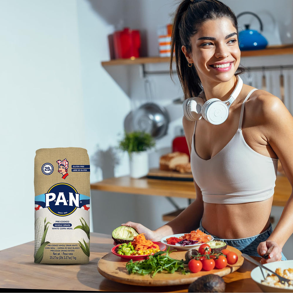 PAN packaging shows gluten-free and kosher certifications